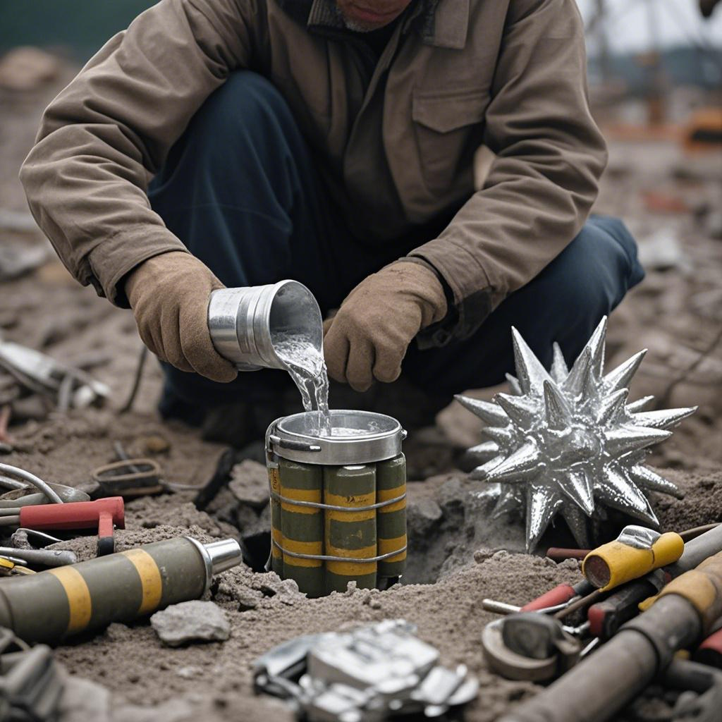 For blasting Aluminum powder for blasting