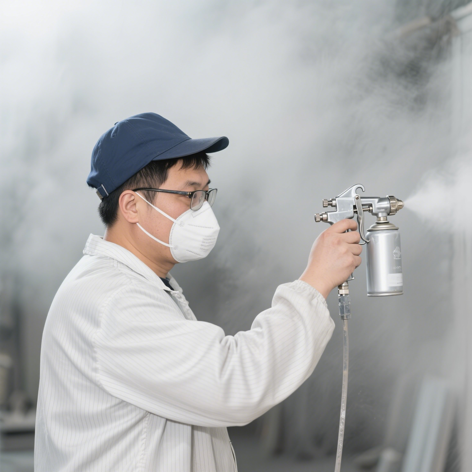 Aerosol leafing aluminum silver paste